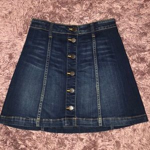 Denim skirt